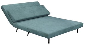 Divano letto blu 87 cm Mallory - Støraa