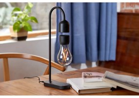 Lampada da tavolo nera (altezza 36,5 cm) Evaro - Gingko