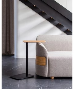 Tavolo portaoggetti in metallo 42x34,6 cm Loop - Gazzda