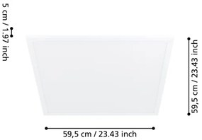 Eglo 98418 - Plafoniera LED con sensore SALOBRENA-M LED/34W/230V