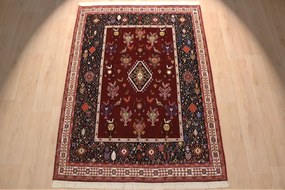 Gashghai Tappeto persiano 210x160 (Iran) Annodato A Mano