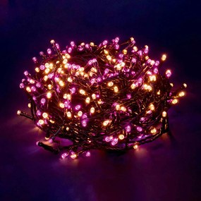 Ghirlanda di Luci LED 50 m Rosa 6 W Natale