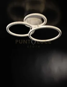 Plafoniera led bryant bianca 86w 11750lm 3000k 78x18x60cm led-bryan...