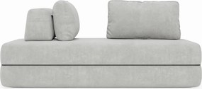 Rift divano letto matrimoniale 2 posti e 3 posti con schienali mobili - materasso alto 24 cm e memory foam in tessuto smacchiabile T31