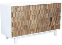 Madia a tre ante con decoro in Legno cm 135x45x80 - JAY