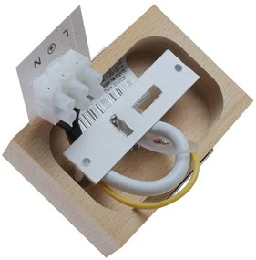 Lampadario a sospensione con filo 1xE27/40W/230V bianco