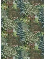 Josephine Munsey Carta da parati Miserden Trees - Green