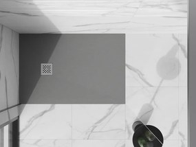 Mexen Stone+ piatto doccia rettangolare in composito 120 x 100 cm, grigio-cemento - 44611012