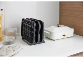 Organizzatore in metallo nero Yamazaki Tower - YAMAZAKI