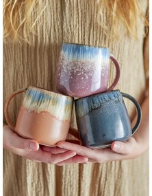 Tazze in set in gres 3 pz 460 ml Cloe – Bloomingville