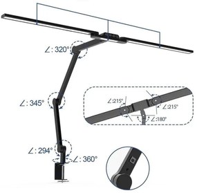 Brilagi - Lampada da tavolo LED dimmerabile con funzione Touch VARIO LED/24W/230V 3000-6500K nero