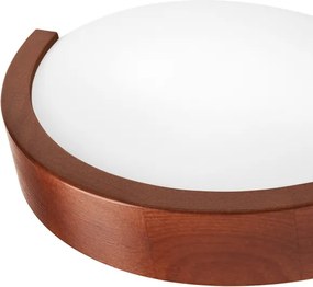 Applique NATURAL SLIM 1xE27/60W/230V pino/marrone