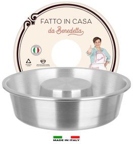 Stampo ciambella con buco 24 cm Fatto in casa da Benedetta alluminio