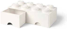 Contenitore bianco avorio con due cassetti - LEGO®