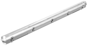 Plafoniera Stagna IP65 per Tubo LED 120cm - Unilaterale Plafoniera  per 1 tubo LED da 120cm