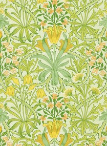 Morris & Co Carta da parati Woodland Weeds - Sap Green