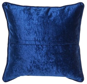 Cuscino DKD Home Decor Azzurro Poliestere Velluto Dorato (45 x 10 x 45 cm)