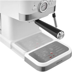 Sencor macchina espresso leva 1050W/230V bianco/cromo opaco