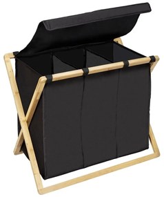 Cesto portabiancheria in tessuto 93 l Ecori - Wenko