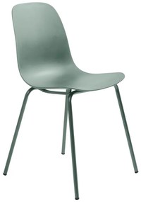 Sedia da pranzo verde Whitby - Unique Furniture