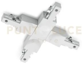 Duoline raccordo a " croce " bianco l. 17cm x h. 16cm per sistema b...