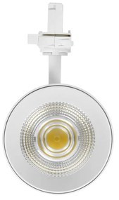 Faro LED 40W Trifase CRI92 CCT Bianco Variabile 38° Bridgelux LED Colore Bianco Variabile CCT