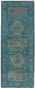 Mamluk Tappeto 210x80 Grigio (Pakistan) Annodato A Mano