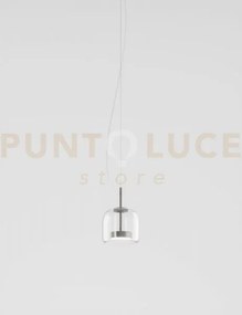 Jube sospensione s cristallo trasparente acciaio satinato l2214 1 ...
