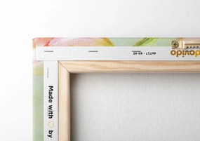 Quadro su tela – Tulipani rossi in stile vintage
