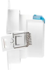 Aigostar - Faretto da incasso LED/5W/230V 3000K Ø 8,5 cm bianco