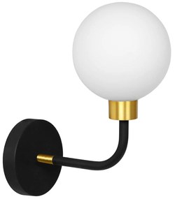 Lampada da parete APP1301-1W Black Gold