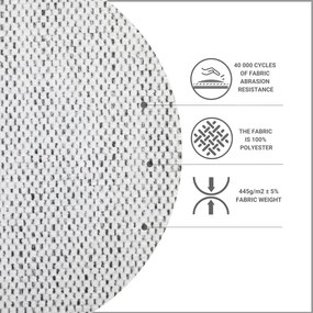 Letto boxspring grigio chiaro con contenitore 160x200 cm Araya - Maison de Rêve