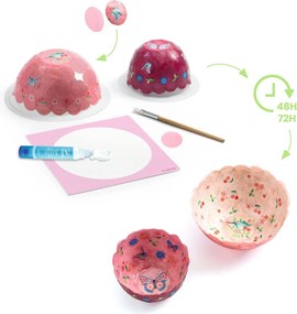 Fai da te - Coppette di carta rosa