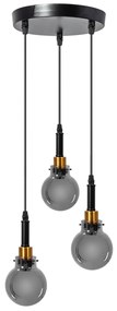 Lampada APP1125-3CP Black Gold