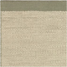 Tappeto in lana intrecciata crema e verde salvia 120x170 cm Lima Sage - Asiatic Carpets