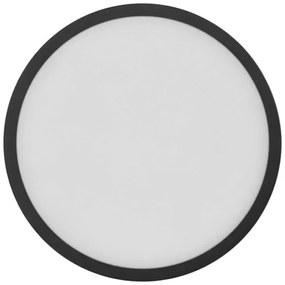 Plafoniera LED LED/21W/230V 3000/3500/4000K d. 22,5 cm nero