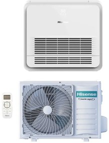 Climatizzatore Condizionatore Hisense Inverter Console serie TURBO 9000 Btu AKT26UR4RK8 + AUW26U4RS8 R-32 Wi-Fi Optional Classe A++/A++ con