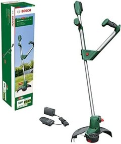 [PRODOTTO RICONDIZIONATO] BoschHome and Garden 06008C1D03, Tagliaerba a batteria UniversalGrassCut, 1 batteria da 2,0 Ah, sistema da 18V, diametro di