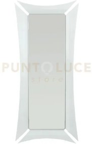 Specchio lungo da terra morgana bianco