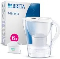 Caraffa filtrante 2,4 L Marella Brita con 6 filtri Maxtra Pro All in 1