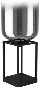 Eglo 39988 - Lampada da tavolo BULCIAGO 1xE27/40W/230V fumé