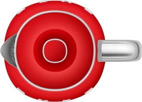 Bollitore rosso in acciaio inox 800 ml Retro Style - SMEG