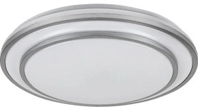 Rabalux 2131 - Plafoniera LED dimmerabile LUPITA LED/40W/230V argento + telecomando