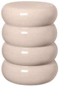 Toru Ceramic Sgabello Round Lily Bianco - Blomus