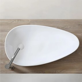 Lavabo da appoggio Rea Greta 75
