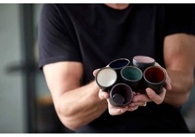 Tazzine in set per espresso nere in ceramica 6 pz 100 ml Gastro Black/Mix – Bitz