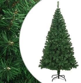 Albero di Natale Artificiale con Rami Spessi in PVC, Verde / 240 cm