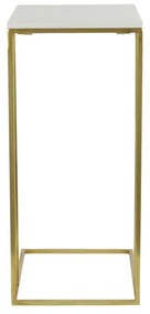 Tavolino con piano in marmo 31x41 cm Roshan - Light &amp; Living