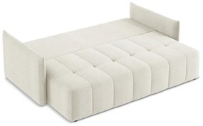 Divano beige allungabile/con contenitore 225 cm Moku – Makamii
