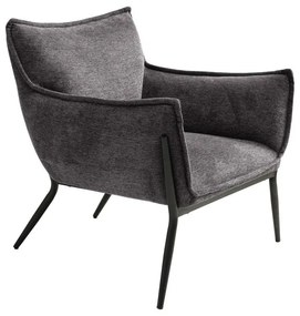 Poltrona relax grigia Calgary - Unique Furniture